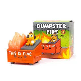 100% Soft - "Dumpster Fire - This is Fine" Vinyl Figure