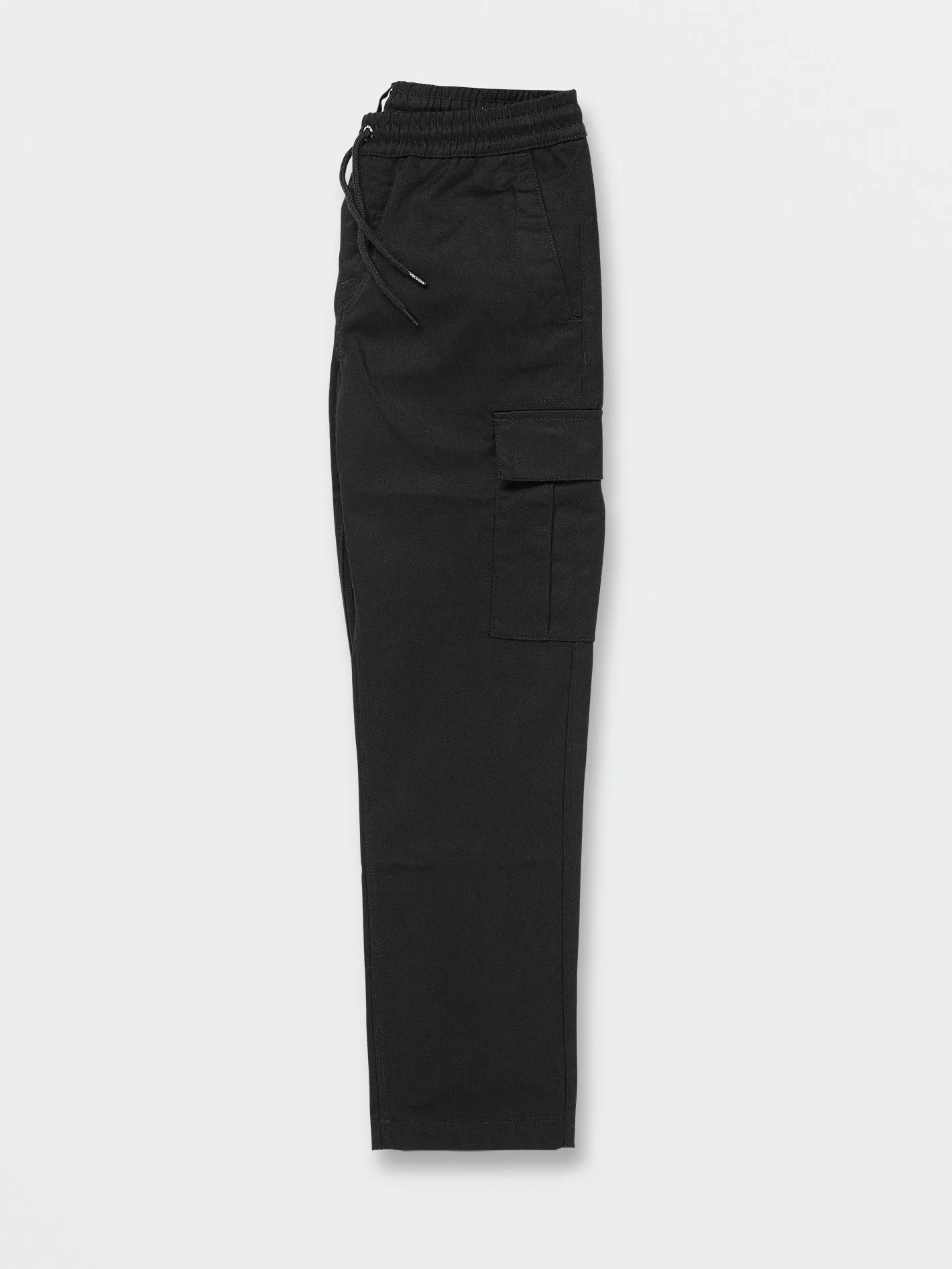 Big Boys March Cargo Elastic Waist Pants - Black