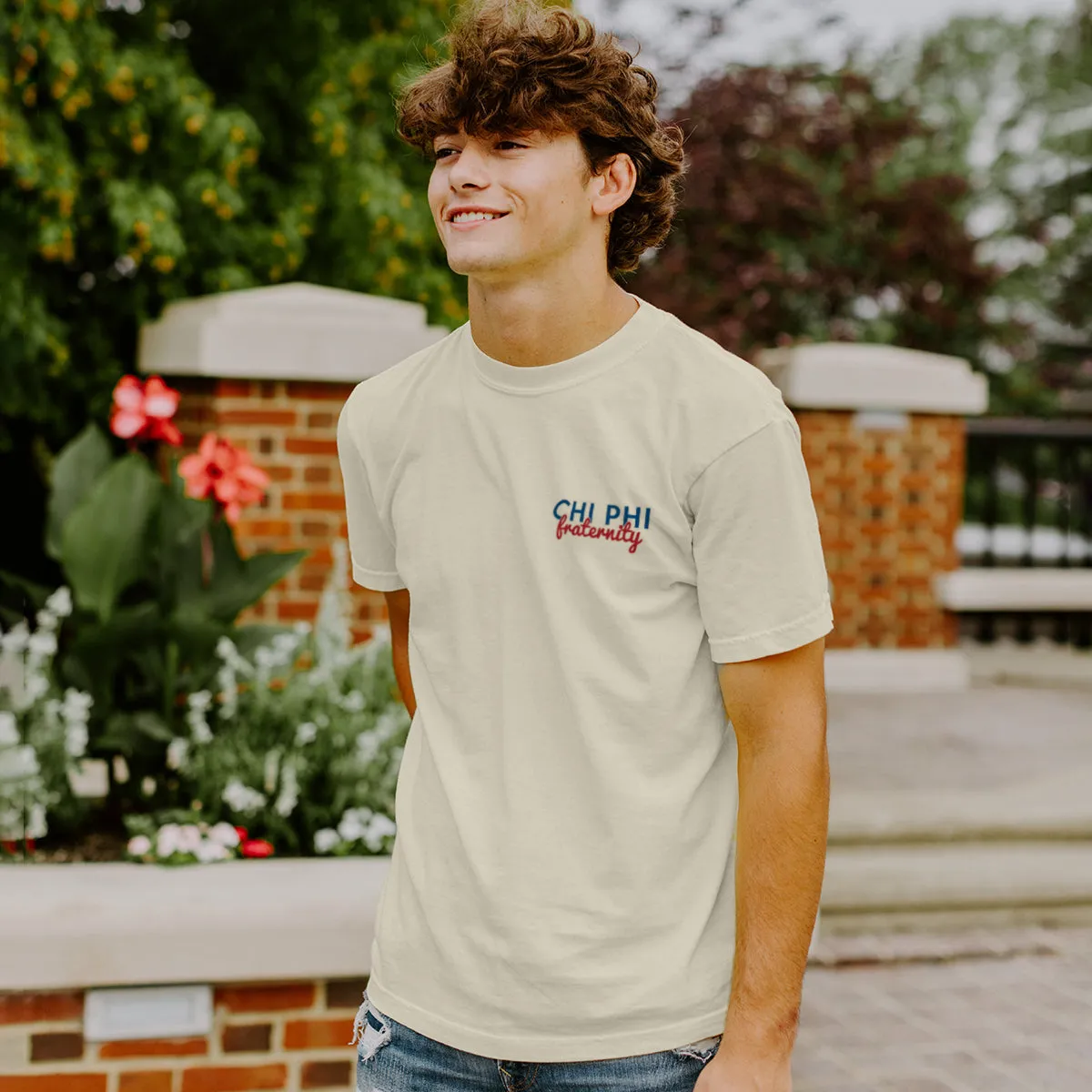 Chi Phi Comfort Colors American Classic Short Sleeve Tee