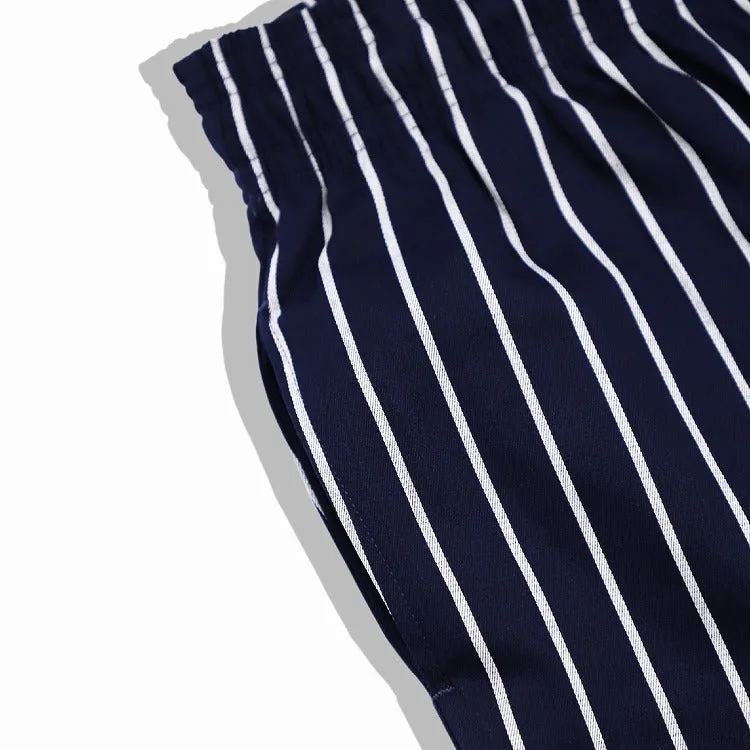 Cookman Bartender's Pants - Stripe : Navy