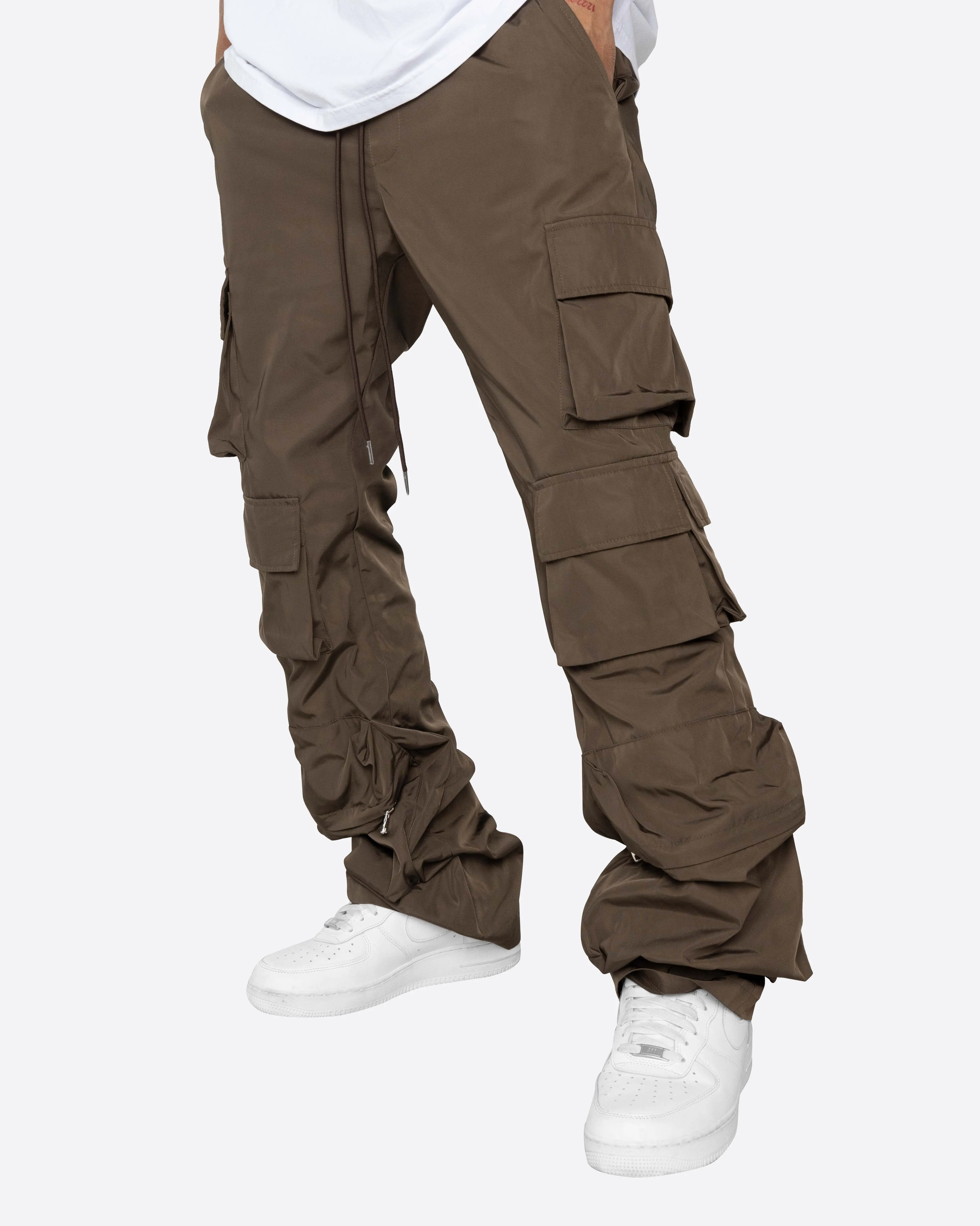 EPTM ATLAS FLARE PANTS-BROWN