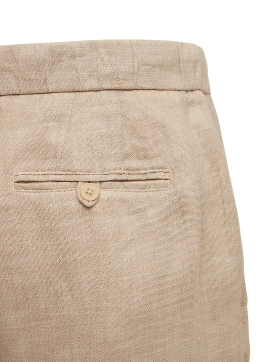 Frescobol Carioca   Oscar linen &amp; cotton chino pants 