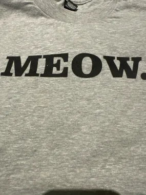 MEOW Adult Unisex Tee Shirt