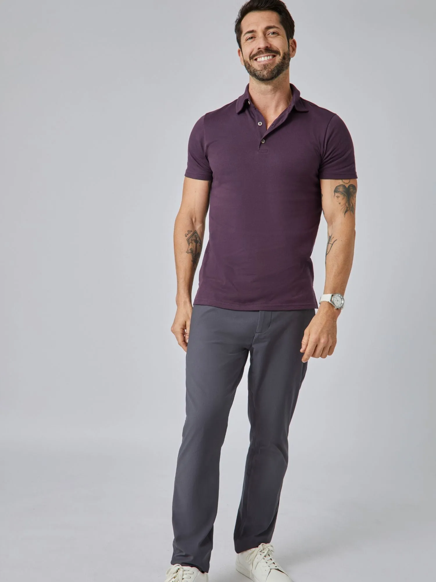 Nordic Purple Torrey Polo