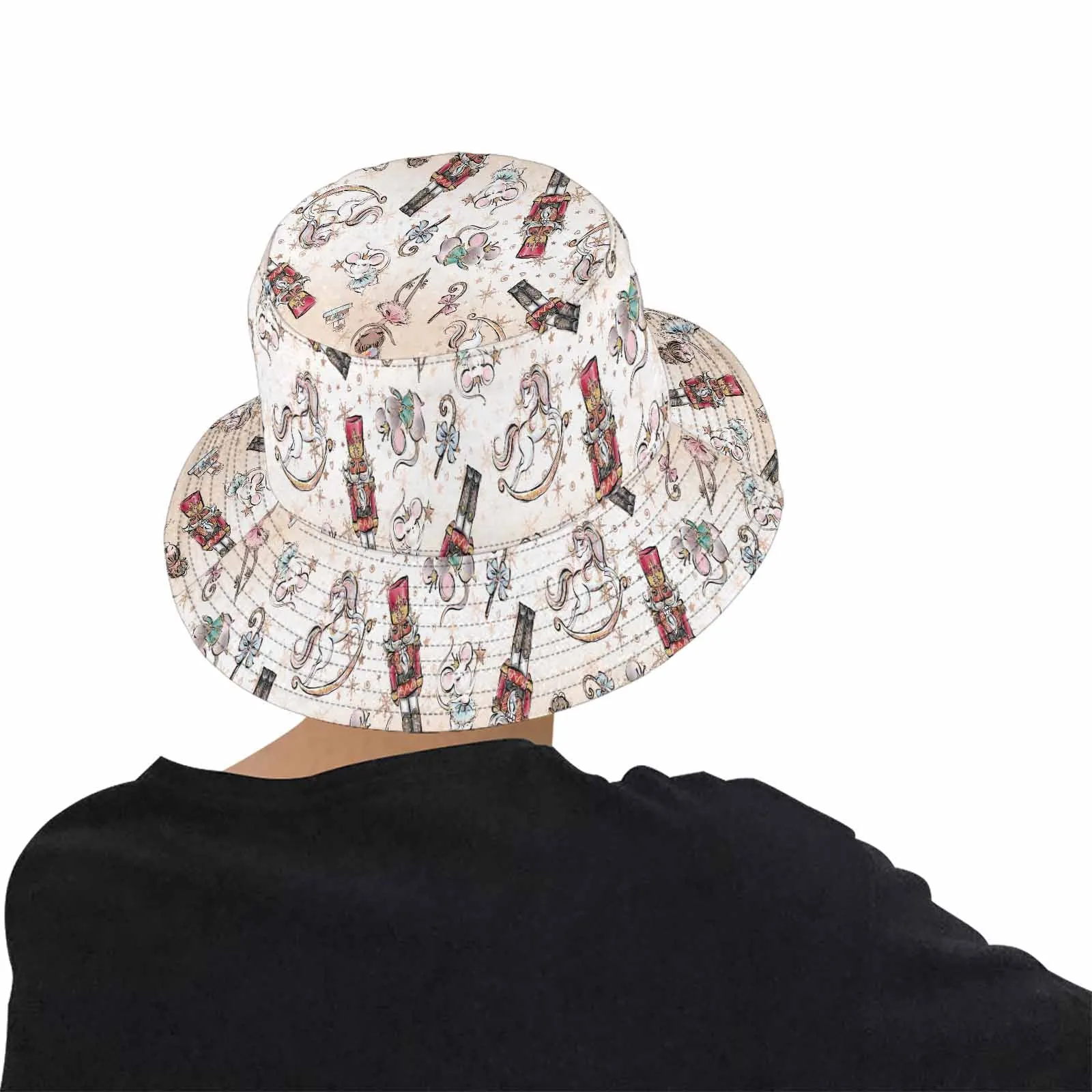 Nutcracker 50  Unisex Summer Single-Layer Bucket Hat