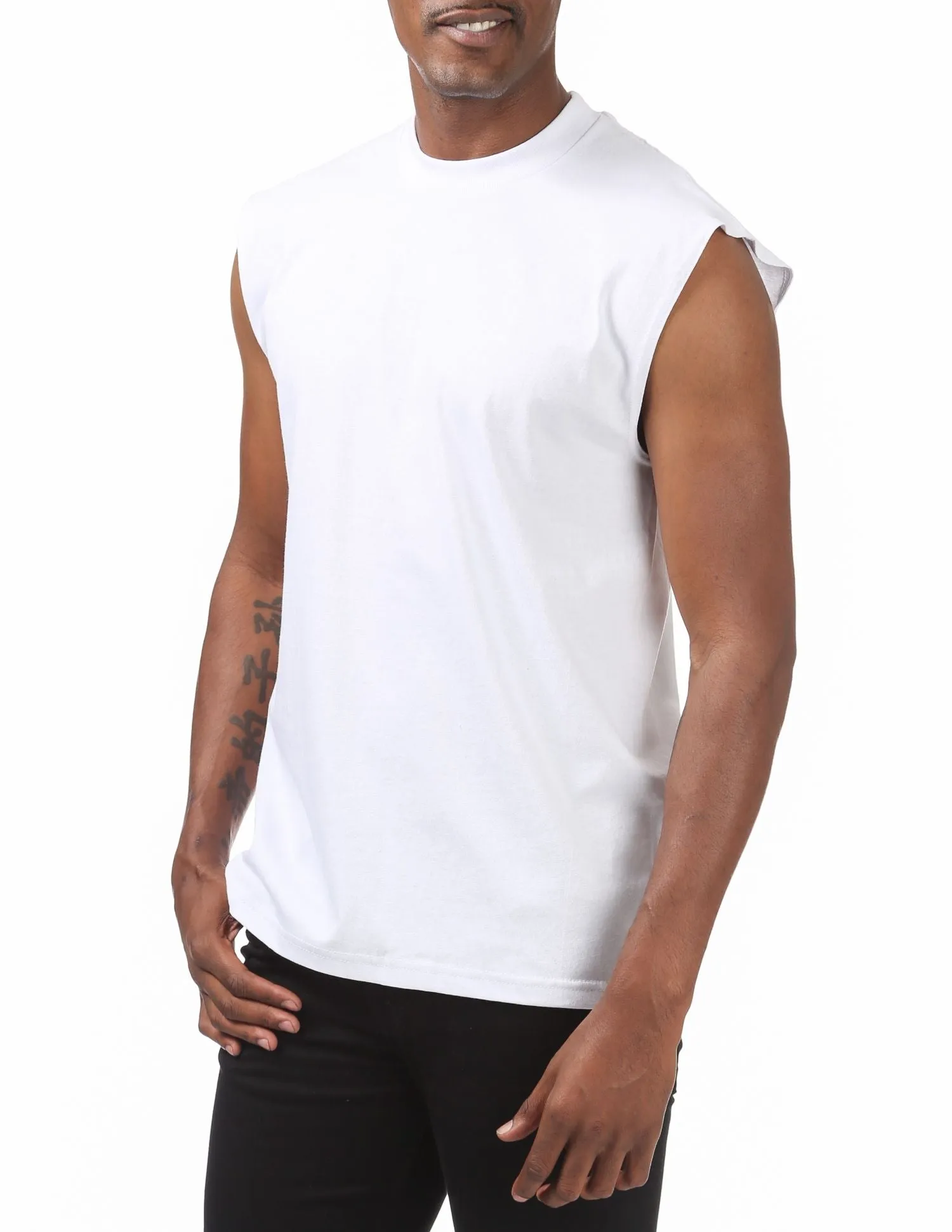 Pro Club Men's Heavyweight Sleeveless Muscle T-Shirt