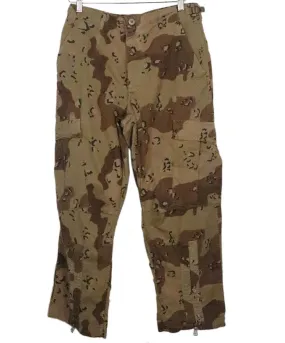 Re/Done Brown Print Pants sz 4