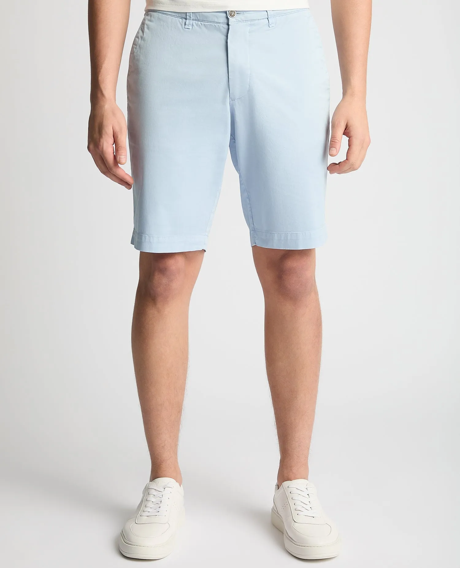 Slim Leg Cotton Stretch Chino Short