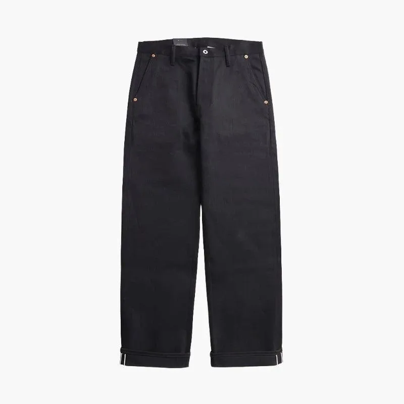 STRAIGHT SELVEDGE OFFICER CHINO PANTS PANTON