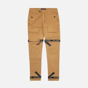 Strapped Up Vintage Washed Utility Pants Tan