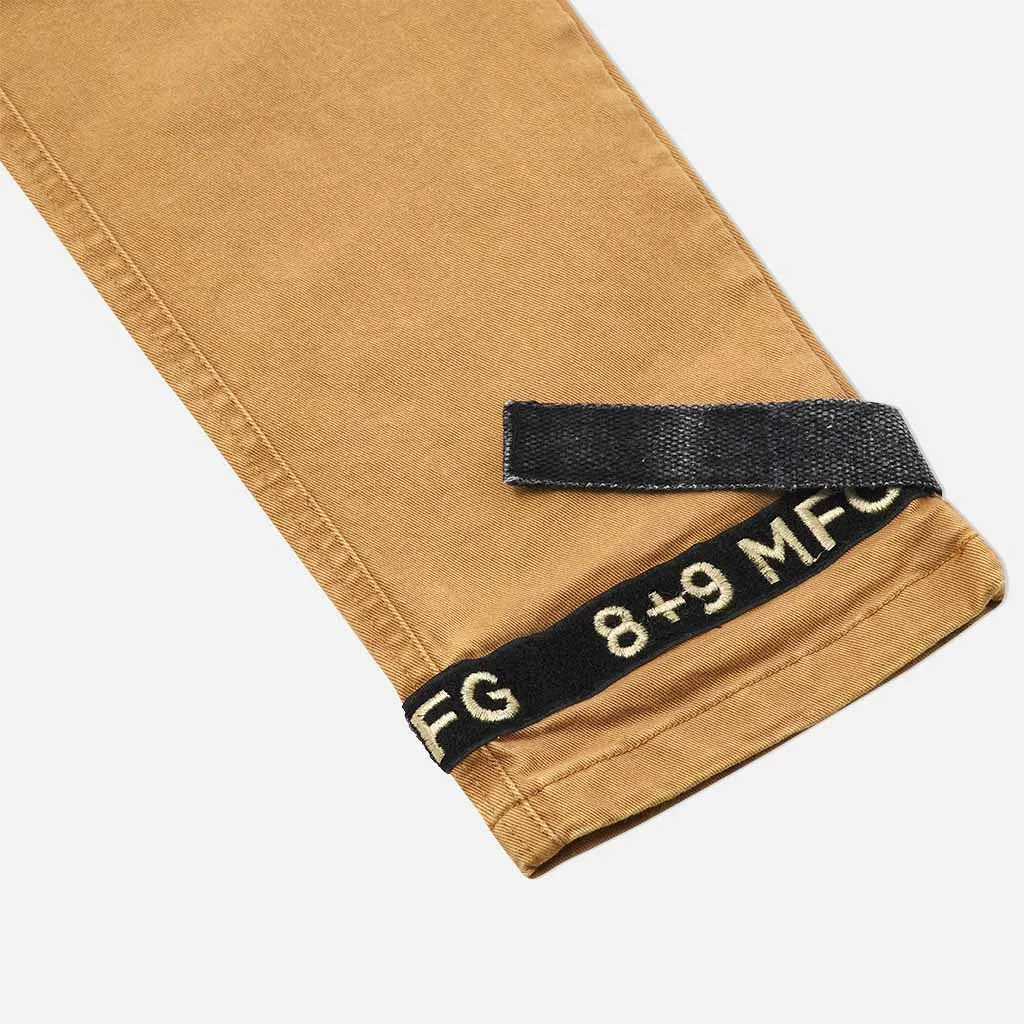 Strapped Up Vintage Washed Utility Pants Tan