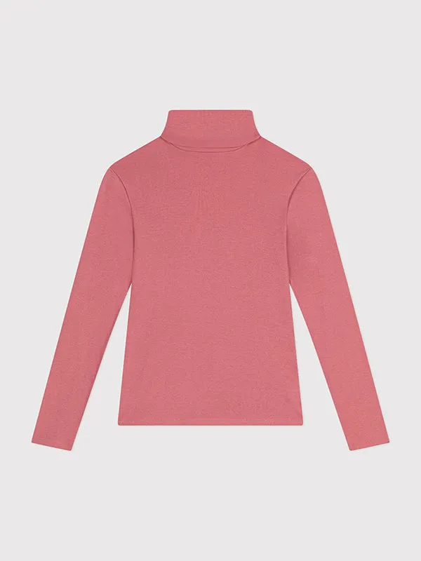 Women's Iconic Turtleneck Cotton T-shirt